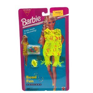 1994 Vintage Mattel Barbie Bead Fun Fashions Choose Bead Colors NRFB 12627